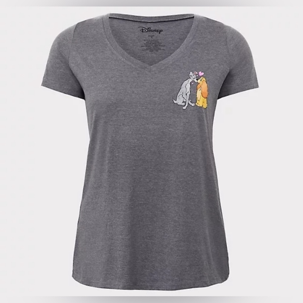 Torrid Lady and the Tramp Disney Shirt Size 1